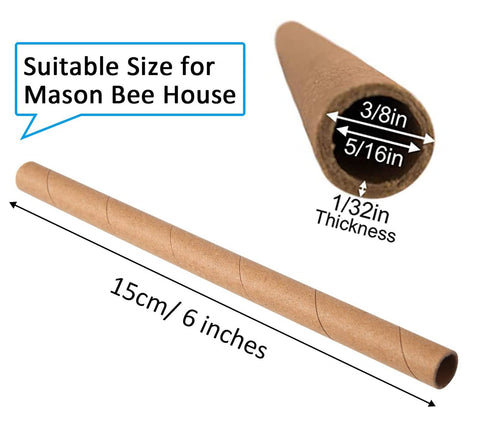 AukBeeFun eco-friendly bee tubes support pollinator-friendly gardens