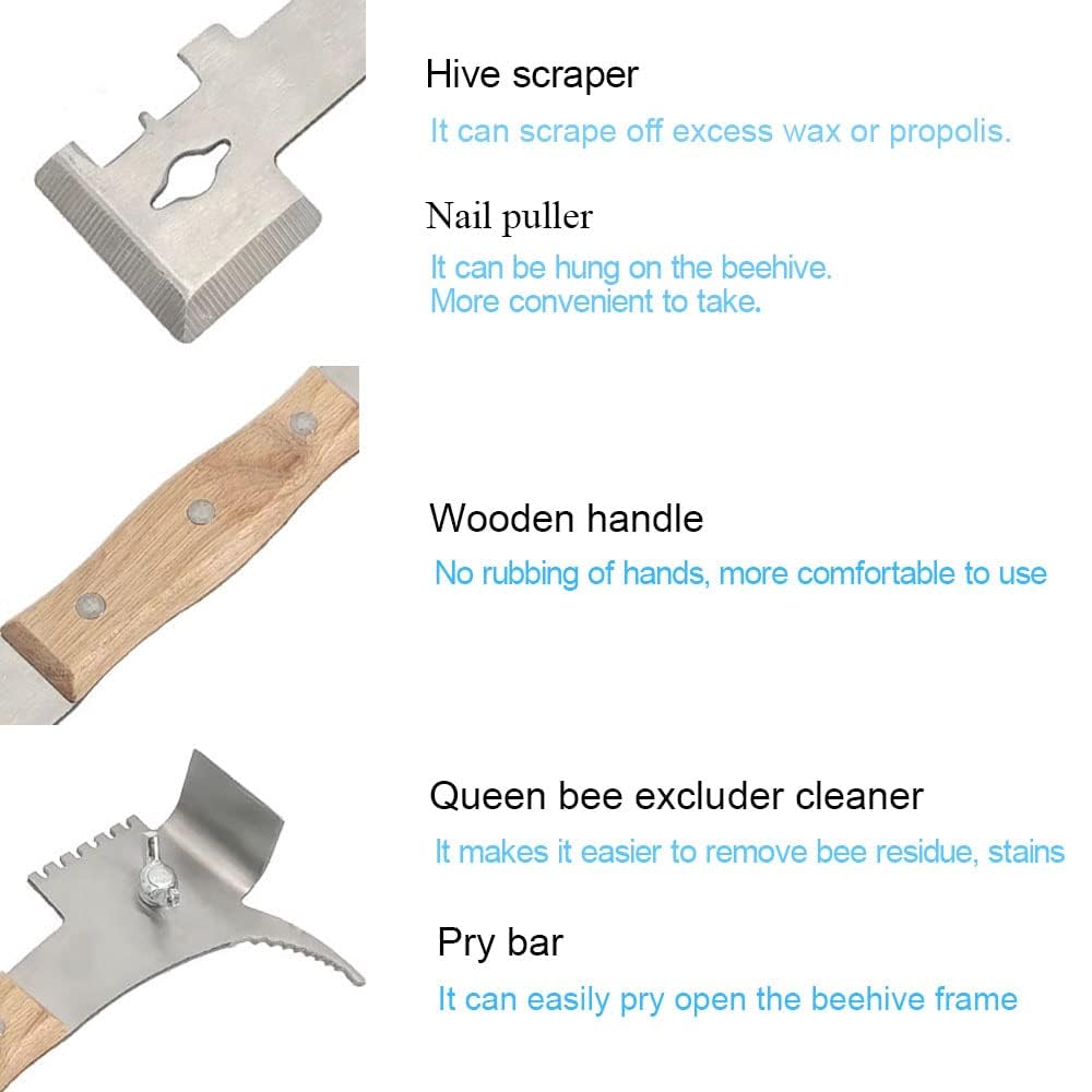 AukBeeFun durable stainless steel construction resists rust and wear.