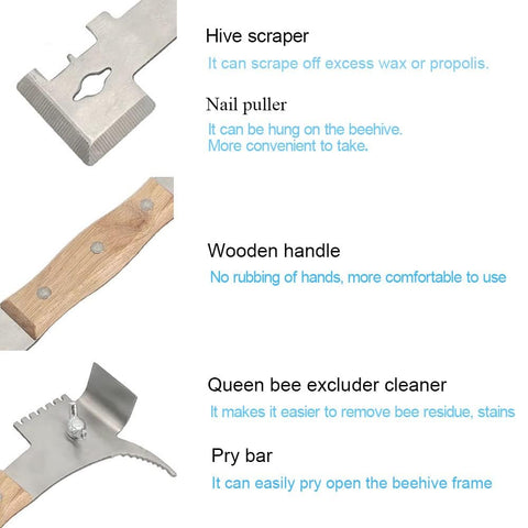 AukBeeFun durable stainless steel construction resists rust and wear.