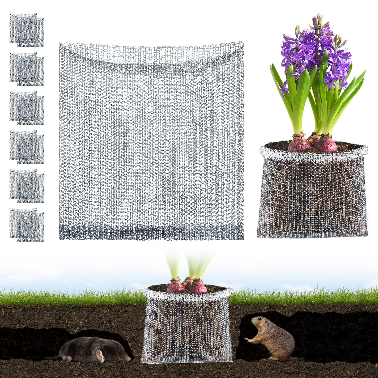 Aulock 1 Gallon Root Protector basket ready to shield roots from burrowers