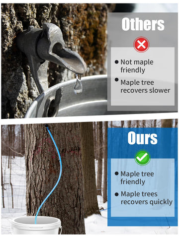 Aulock PP maple tap 5.8 cm minimizes tree damage
