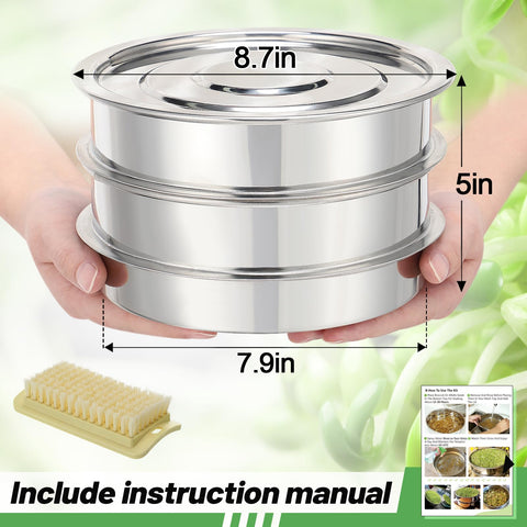Aulock encrypted-mesh ensures clean drainage and easy post-harvest cleaning.
