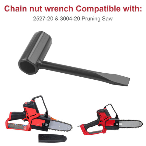 Aulpq Chain Nut Wrench edge-trimmer compatibility image shows quick service and easy adjustment