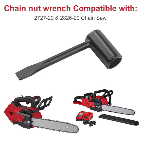 Aulpq Chain Nut Wrench Milwaukee pruning saw compatibility image demonstrates versatile tool for on-site work