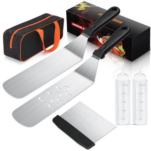 AULTONG flat-top griddle kit in carry bag for easy transport and organization.