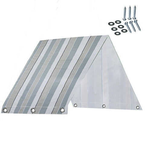 Includes canopy and screws for quick refresh of a playground.