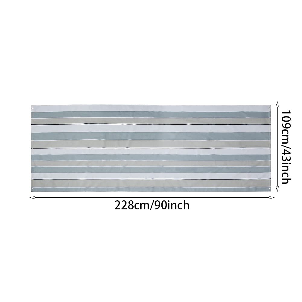 AUMACHEN canopy stripe offers UV resistance to extend playtime in bright weather.