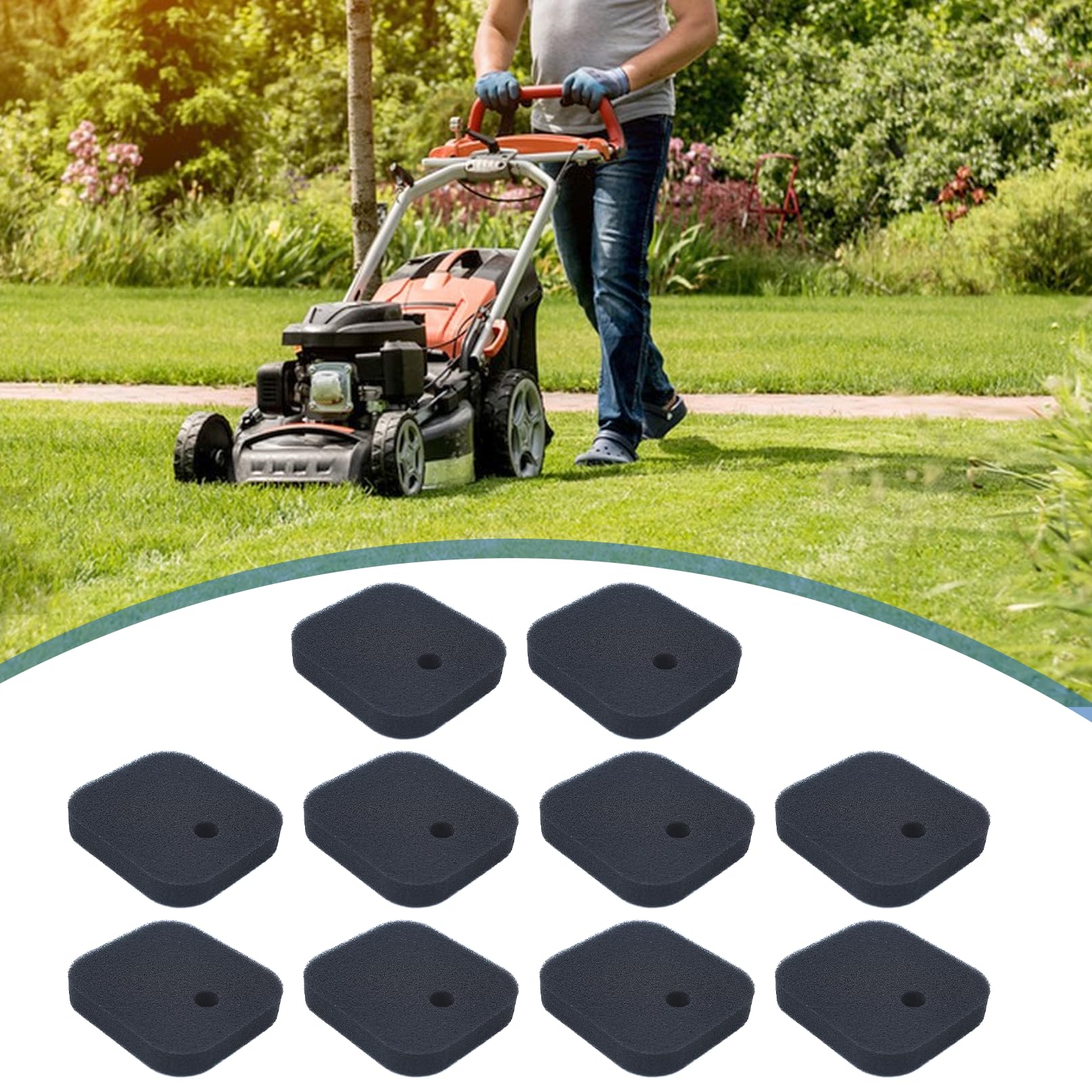 AUMEL ten-filter package arranged neatly for practical tool upkeep.