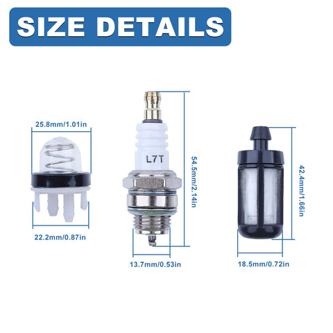 AUMEL 4238 fuel filter protects the fuel system during cutting
