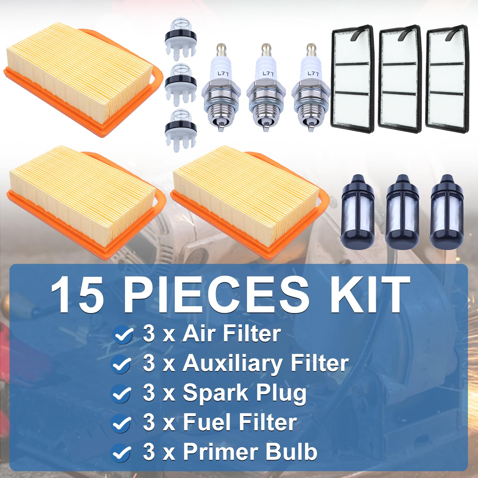 AUMEL 4238 spark plug included for dependable ignition maintenance