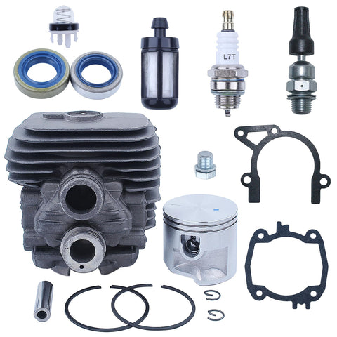 AUMEL 50mm cylinder piston gasket kit for Stihl TS410/TS420, durable replacement for smooth operation