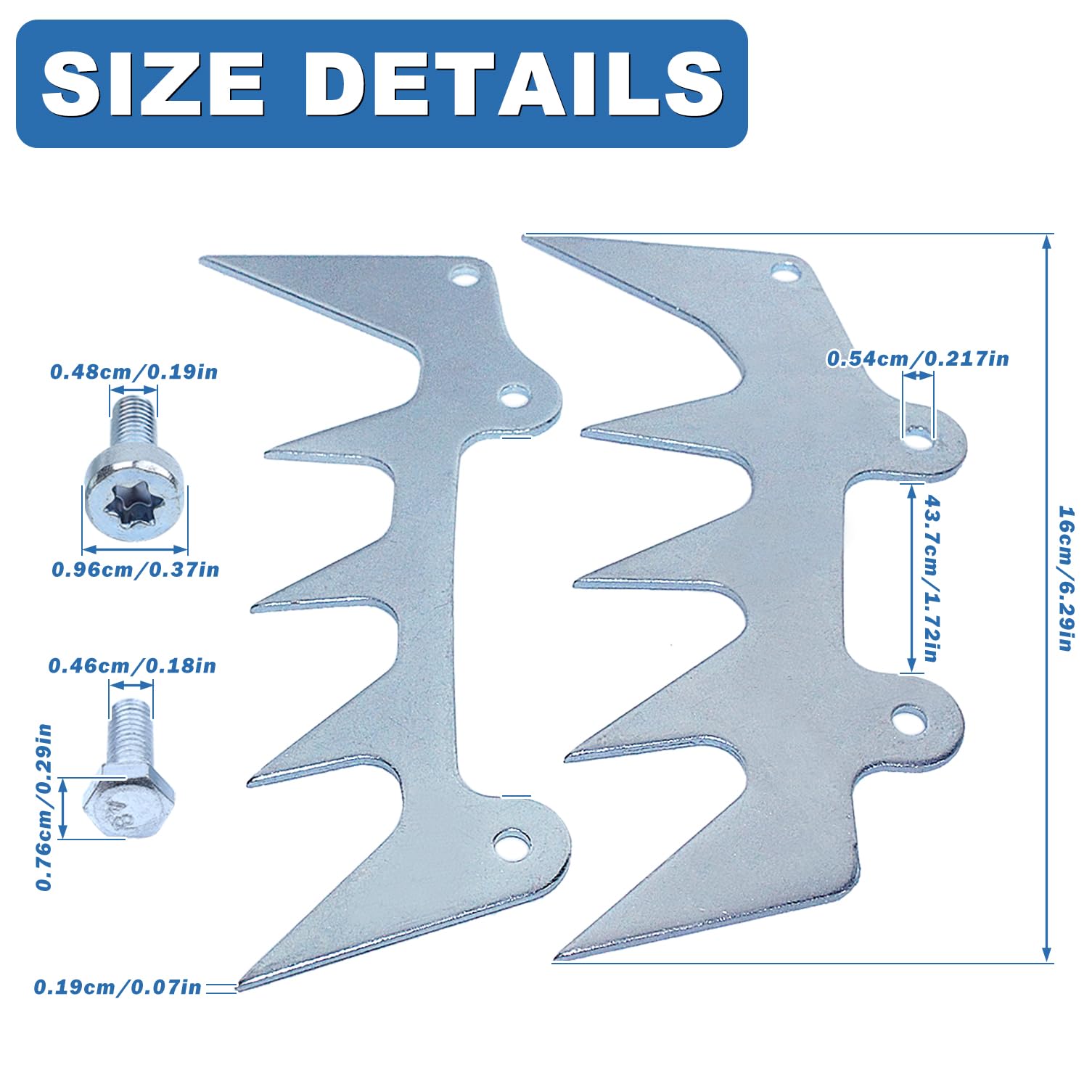 Packaging illustration featuring AUMEL gear and included parts for quick reference.