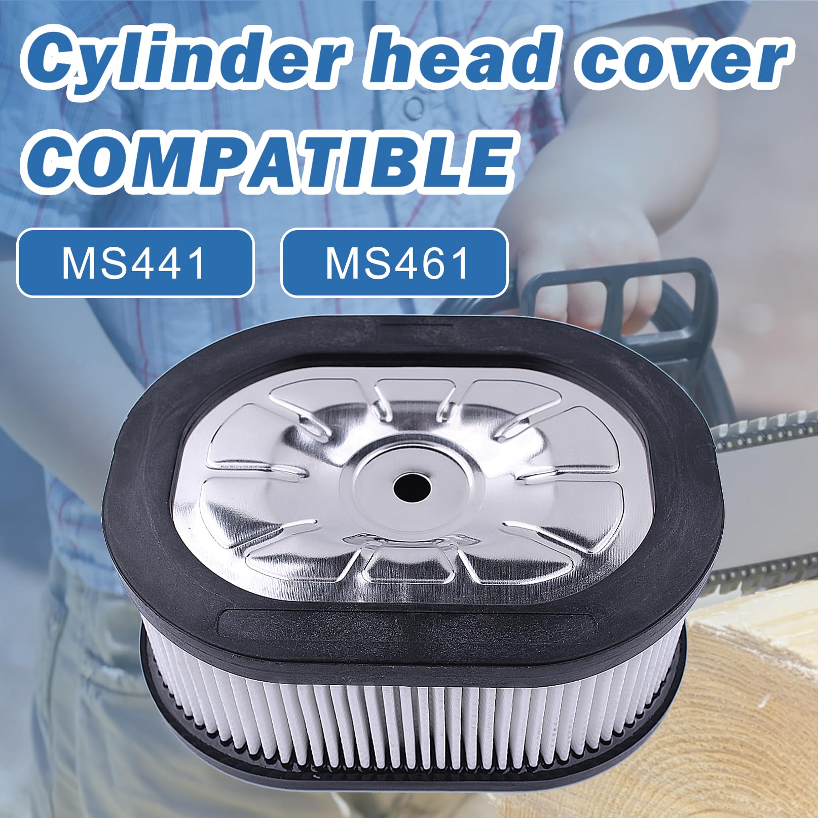 AUMEL fuel cap ms441 securely seals fuel for spill-free operation.
