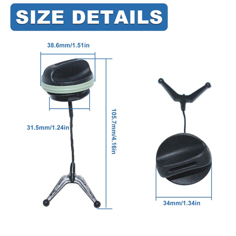 AUMEL oil cap included for complete cap replacement