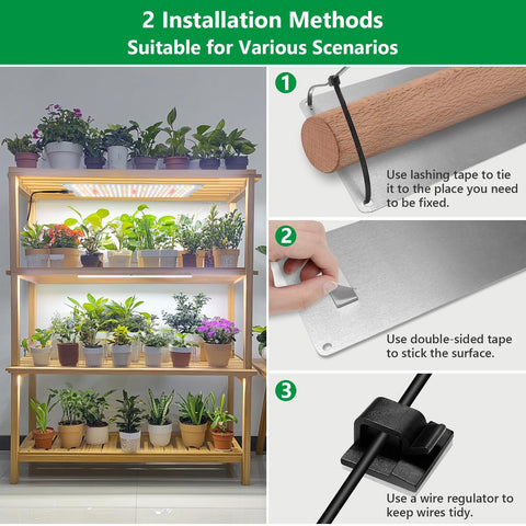 Aumtrly Grow Lights with three modes and five dimming levels
