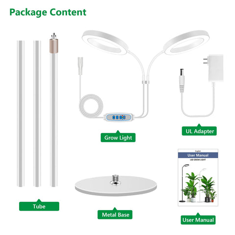 Aumtrly three modes and five dim levels tailor light to growth stages.