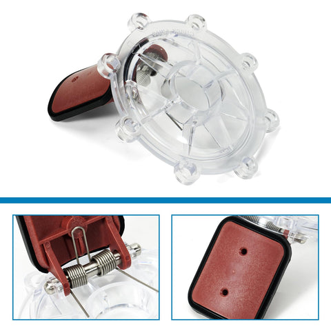 Aumzong 7236 check valve cover with durable seal to prevent backflow