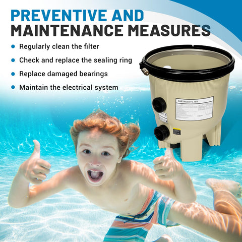 Aumzong bottom-assembly durable material enhances long-lasting pool filtration and reliability.