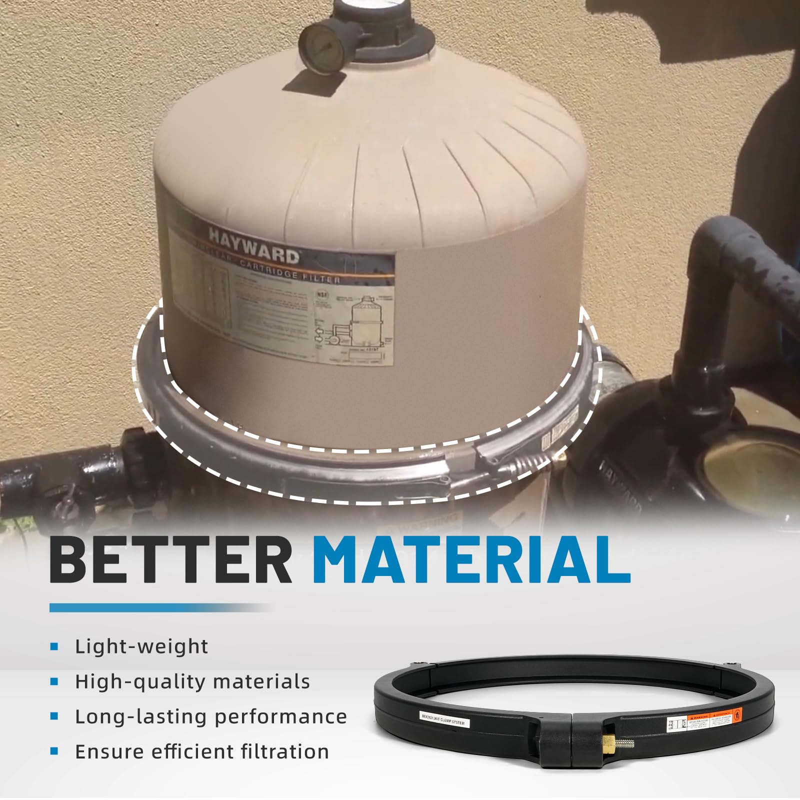 Aumzong DEX2421JKIT Pro-Grid DE compatibility ensures steady filter operation