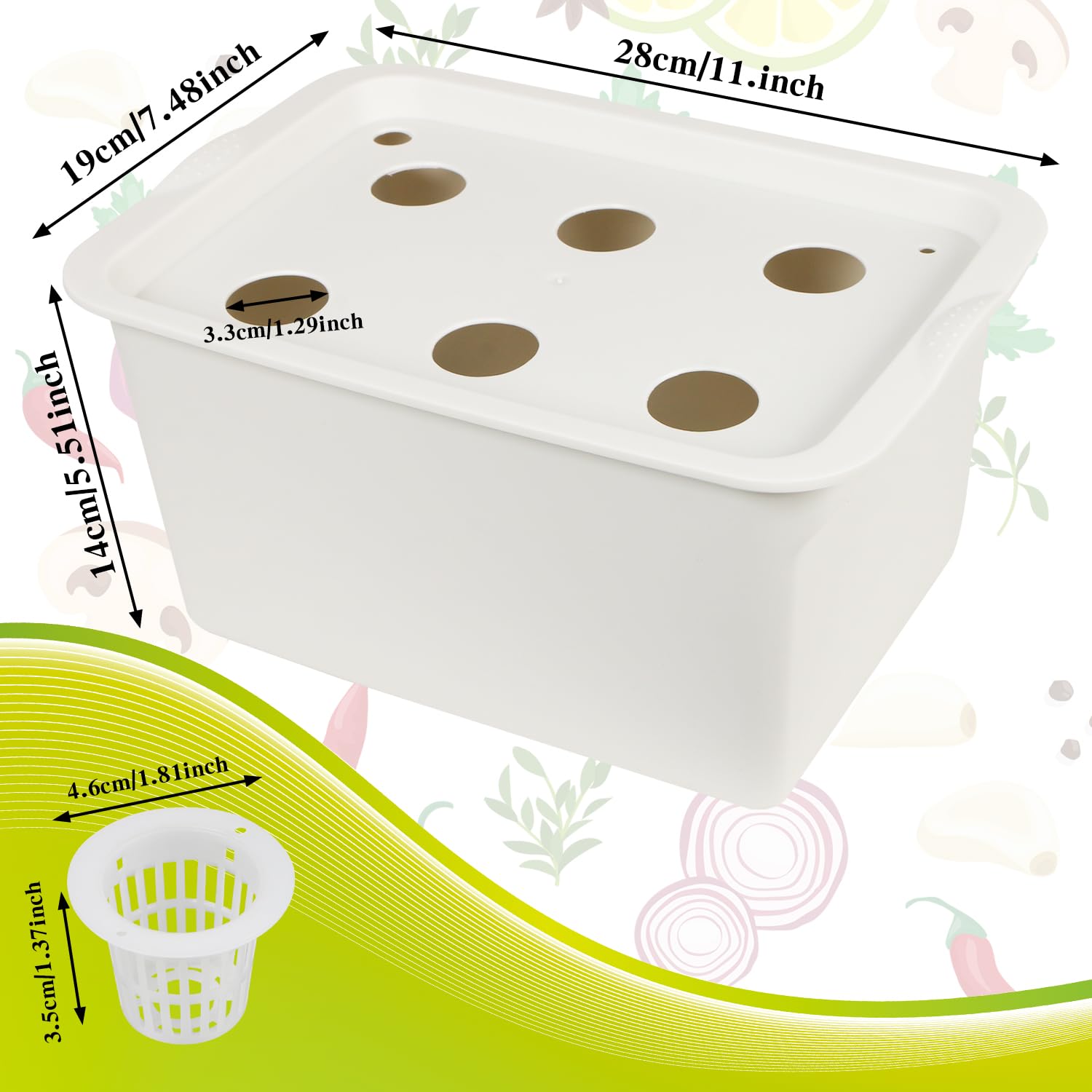 Aunifun hydroponics buoy demonstrates water flow and root support.