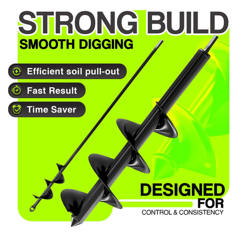 Perfect for bulbs, bedding plants, and seedlings in effortless garden tasks.