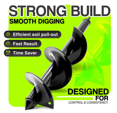 Auntr universal 3/8 inch hex drive fit for most drills.