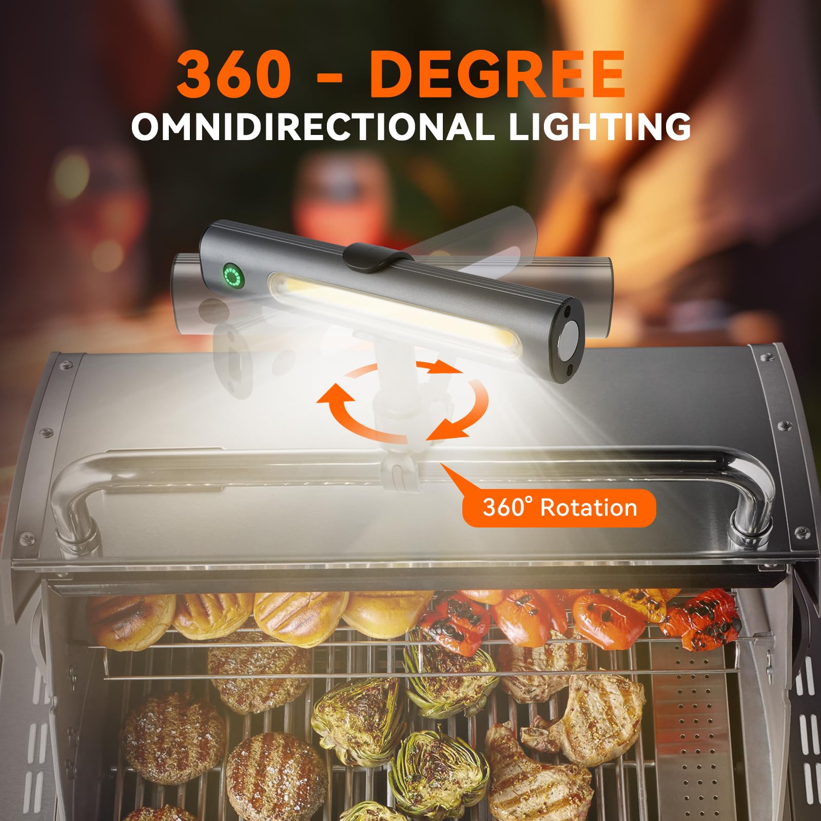 AuntyFey lightweight handheld option for grilling and camping