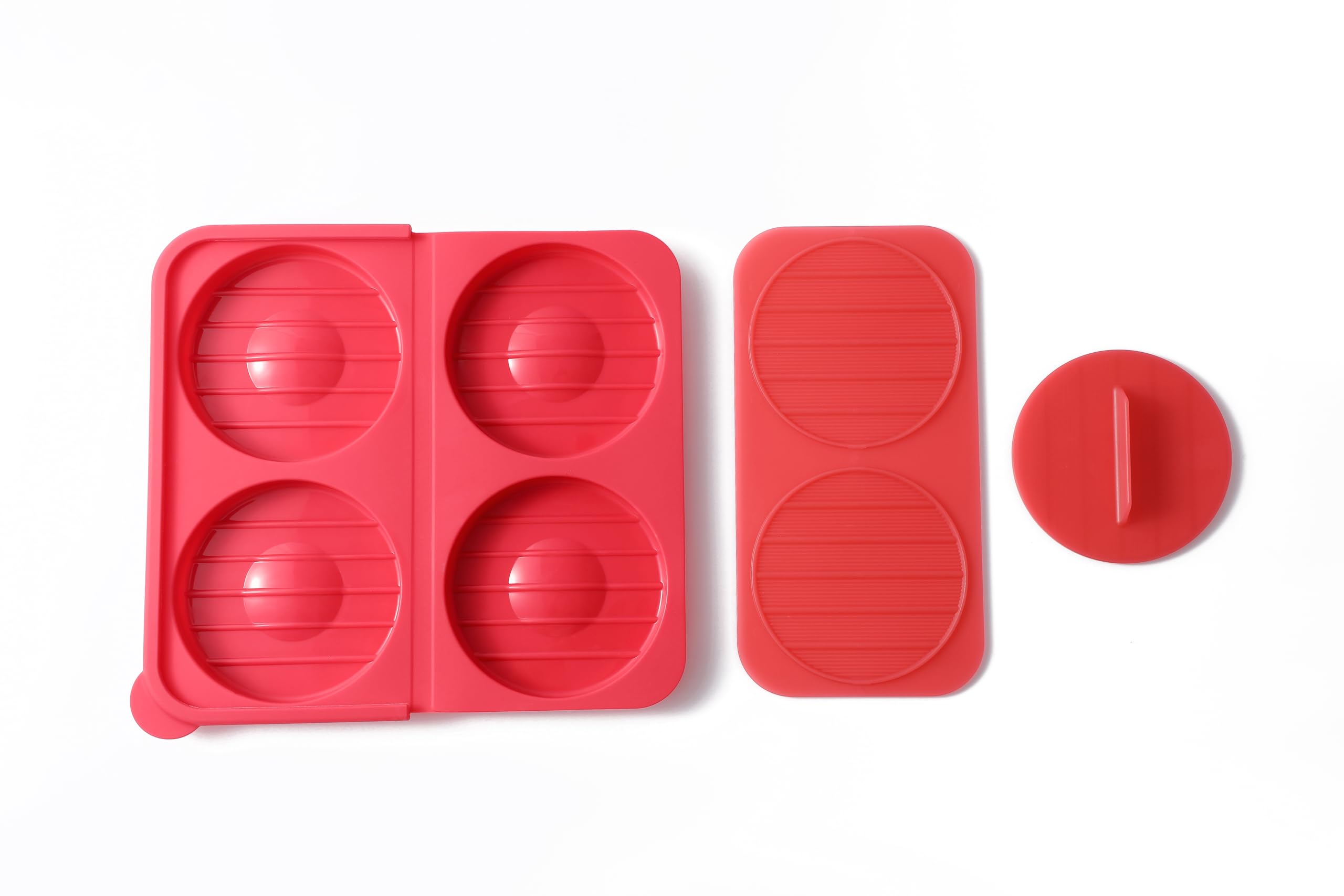 AUOON four-patty press simplifies weekly meal prep