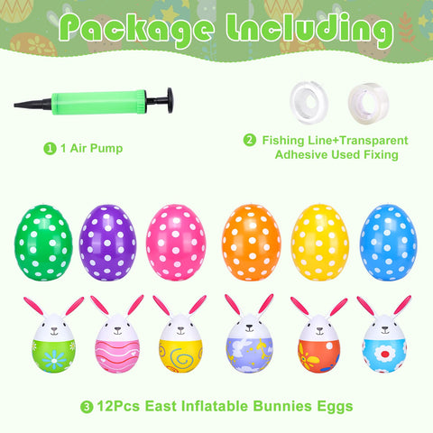 Aupauter premium PVC inflatable decorations resist leaks and tears.