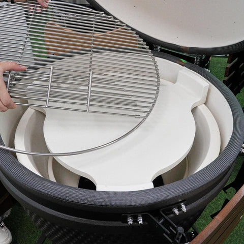 AUPLEX smoking plate suitable for pizza and chicken smoke sessions