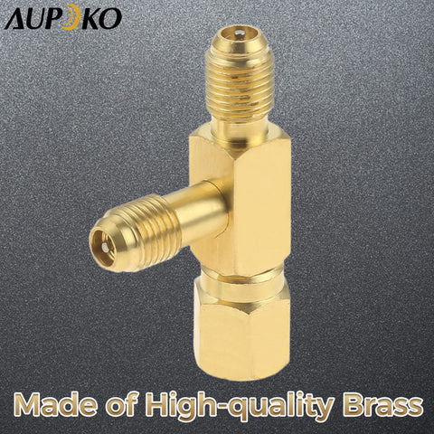 Aupoko easy-install tee adapter promotes quick, secure installation.