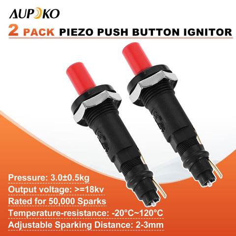 Aupoko igniter features an 18 mm mounting hole for flexible installation.