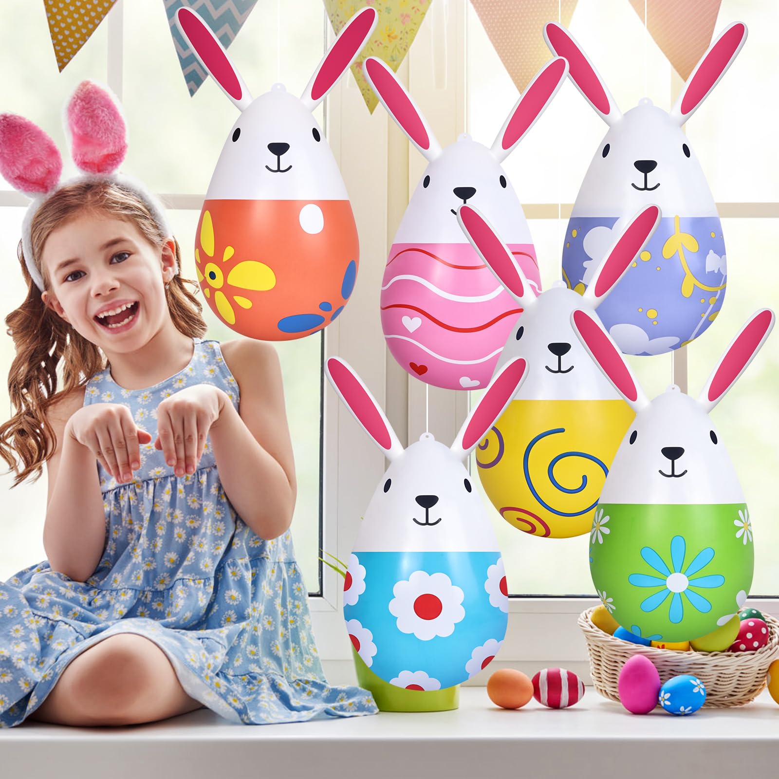 Aurdox weatherproof fade-resistant eggs stay vibrant in sun or showers.