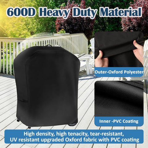 Aurmer waterproof seams seal to keep grill dry in rain