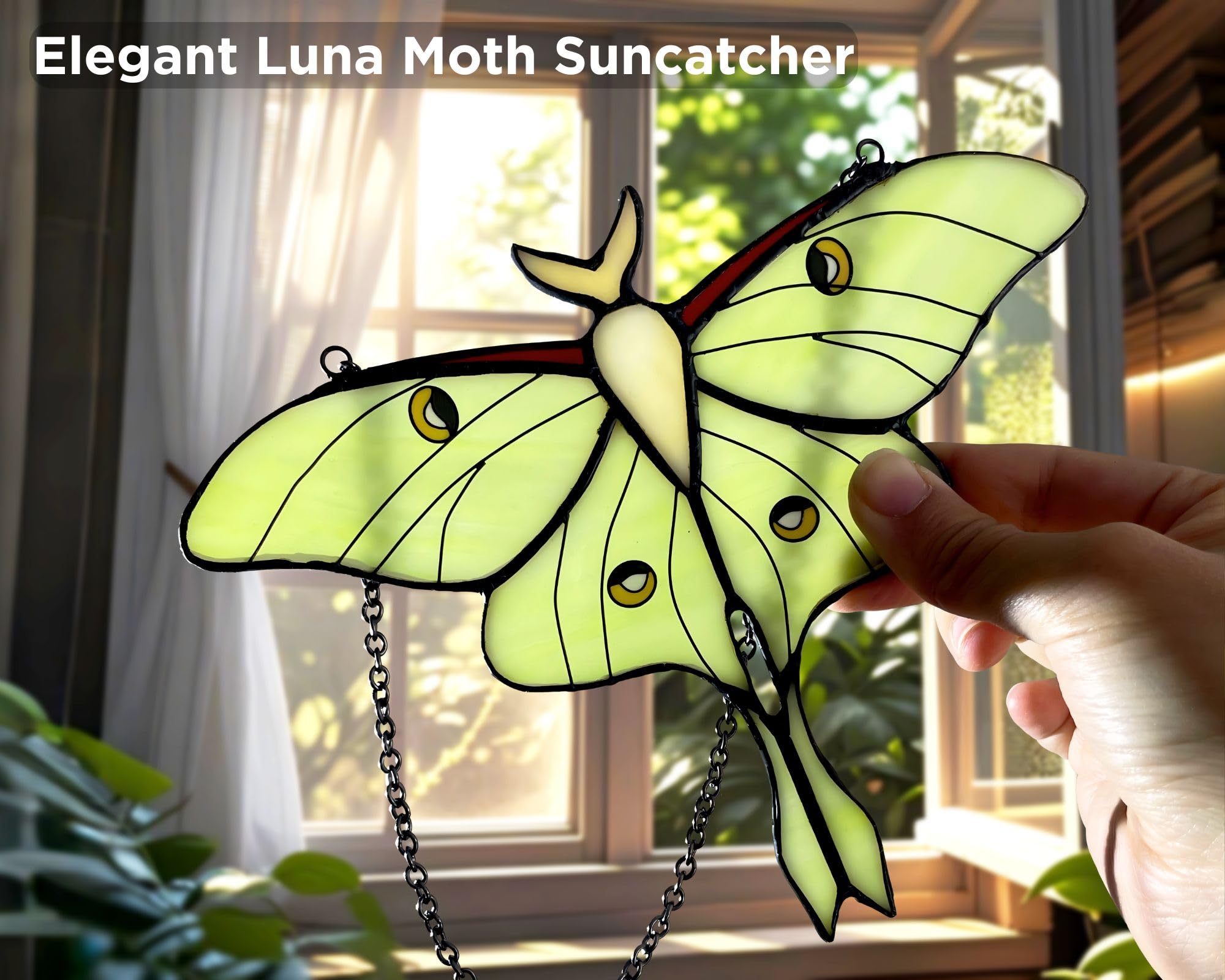 AuroAura Handmade stained glass with copper foil for durable color and shine.