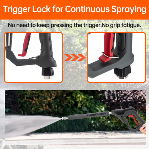 AURORA CAR replacement wand extension extends reach for hard-to-access areas.