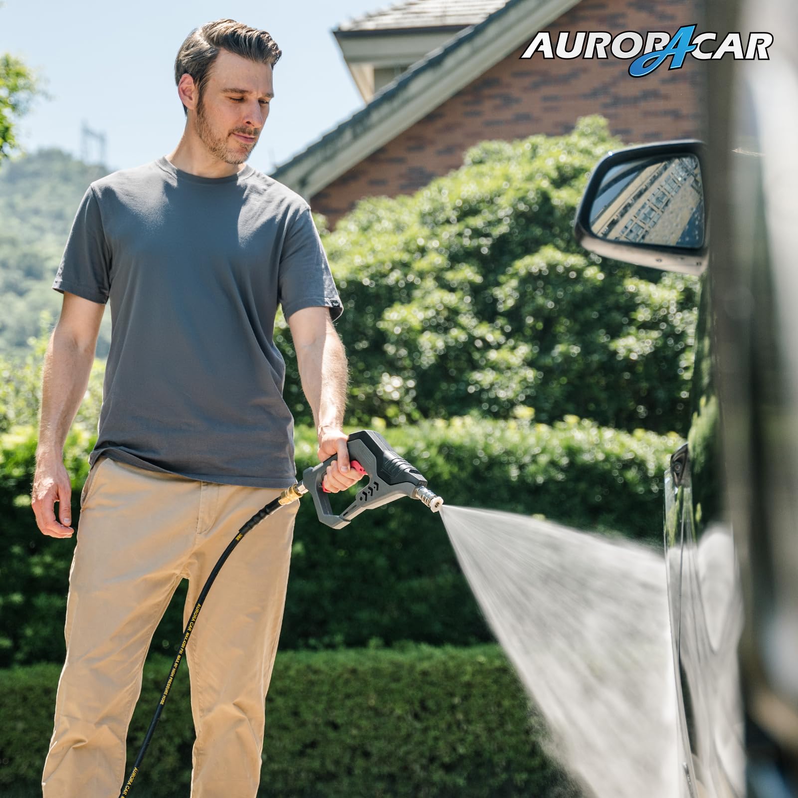 Five nozzle tips pack for AURORA CAR short gun with multiple spray patterns