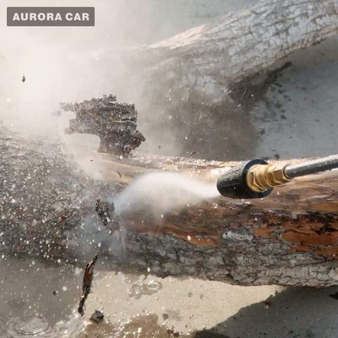 1/4-inch quick-connect plug on Aurora Car nozzle for fast setup