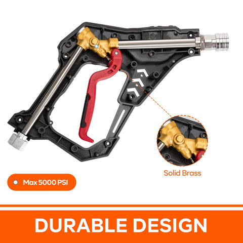 Durable exterior of the AURORA CAR short gun emphasizes rust-proof design