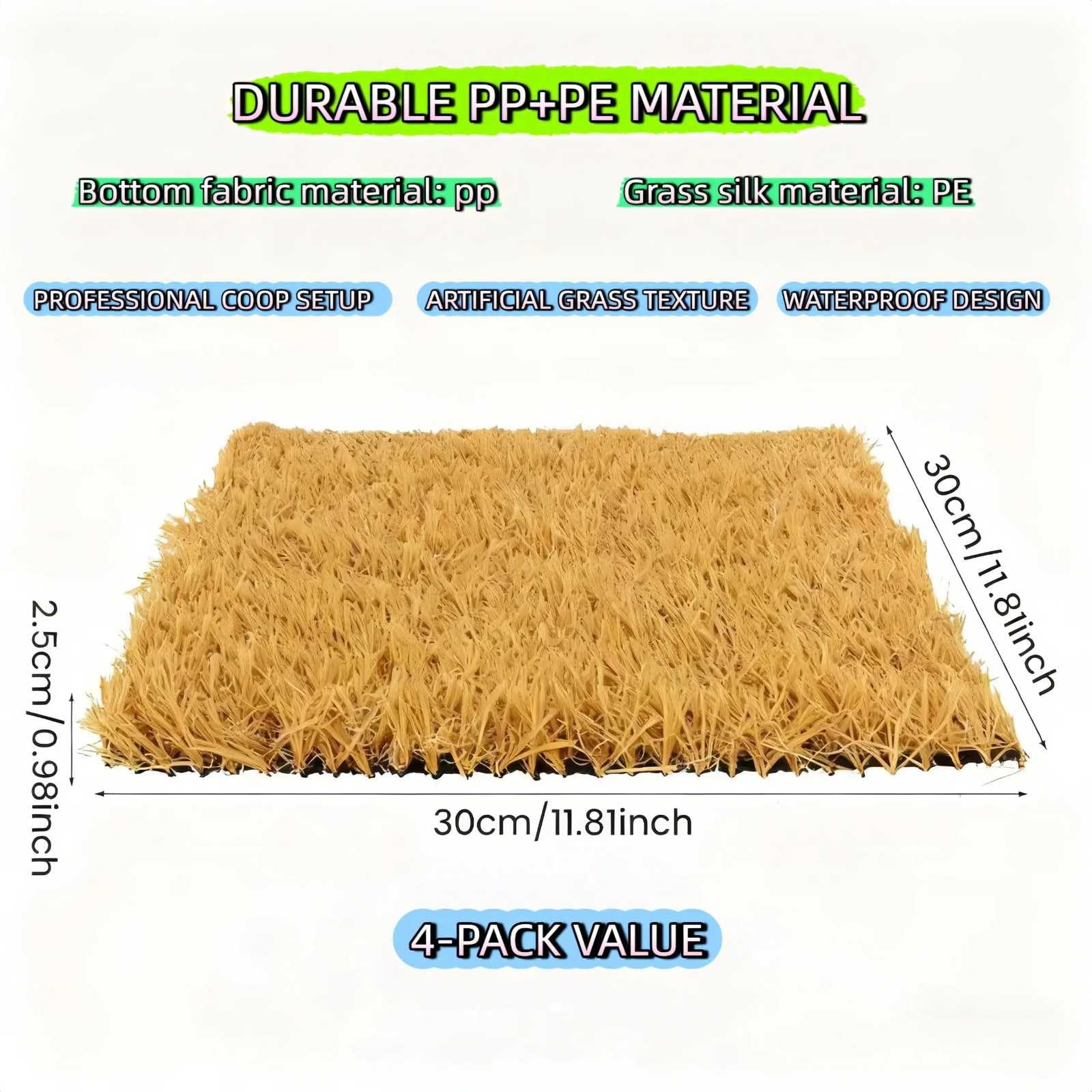 AuroVyxx nest pad with waterproof backing for moisture control.
