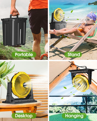 Ausic 20,000mAh battery powers long outdoor sessions