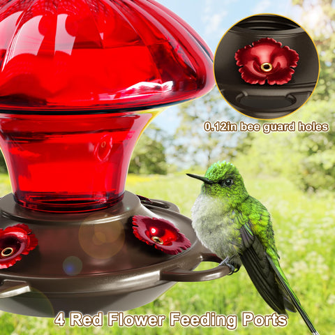 Auslar ant moat and bee guard protect nectar for birds.