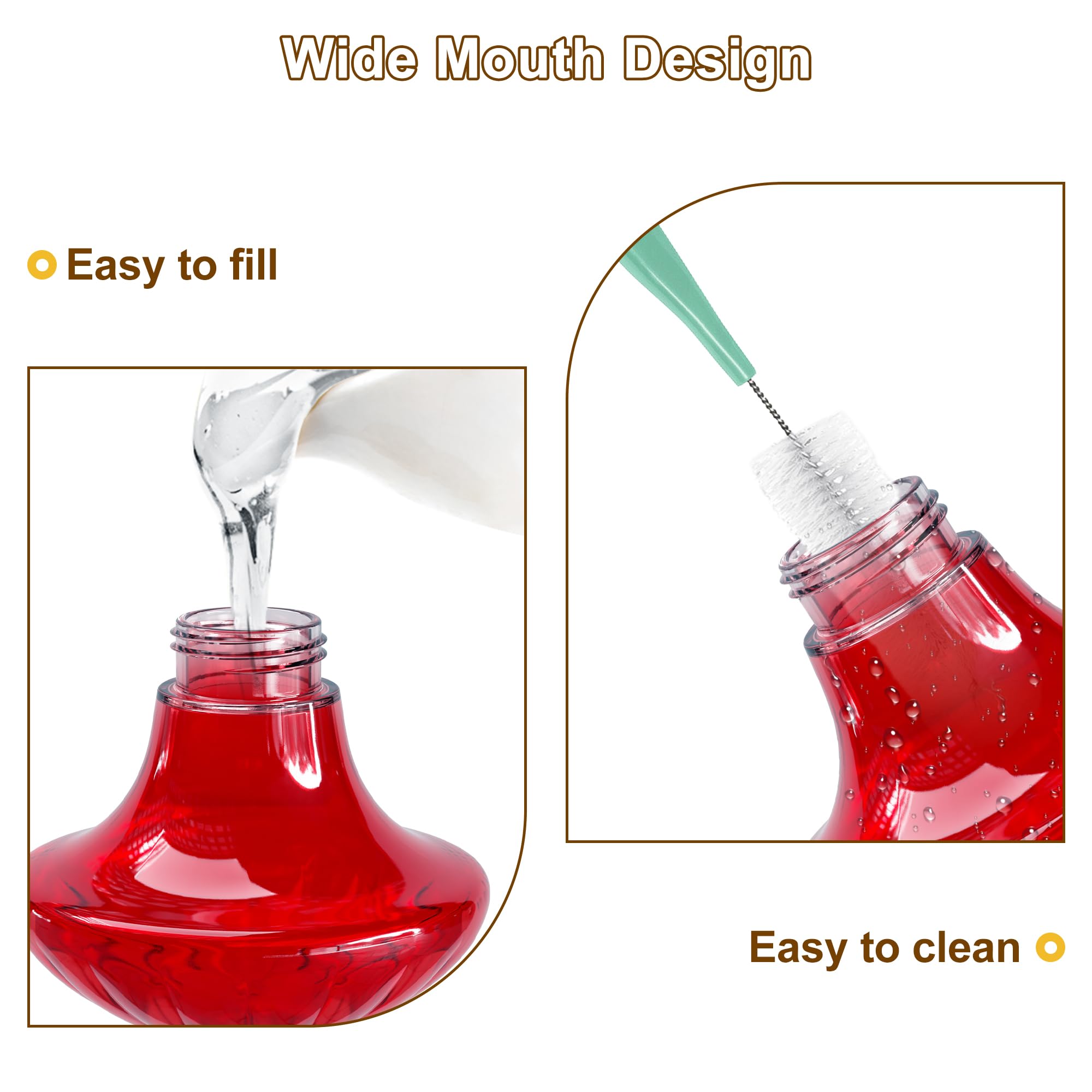 Auslar crackproof glass lasts longer than typical feeders.