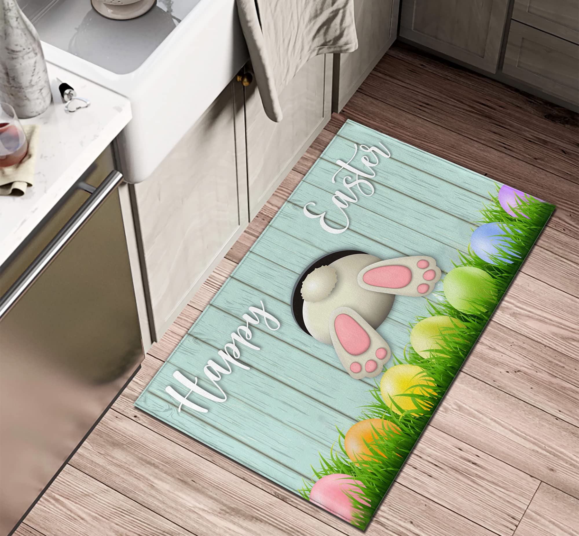 AUSTAB 17 x 29 inch mat fitting most doors with ample coverage.