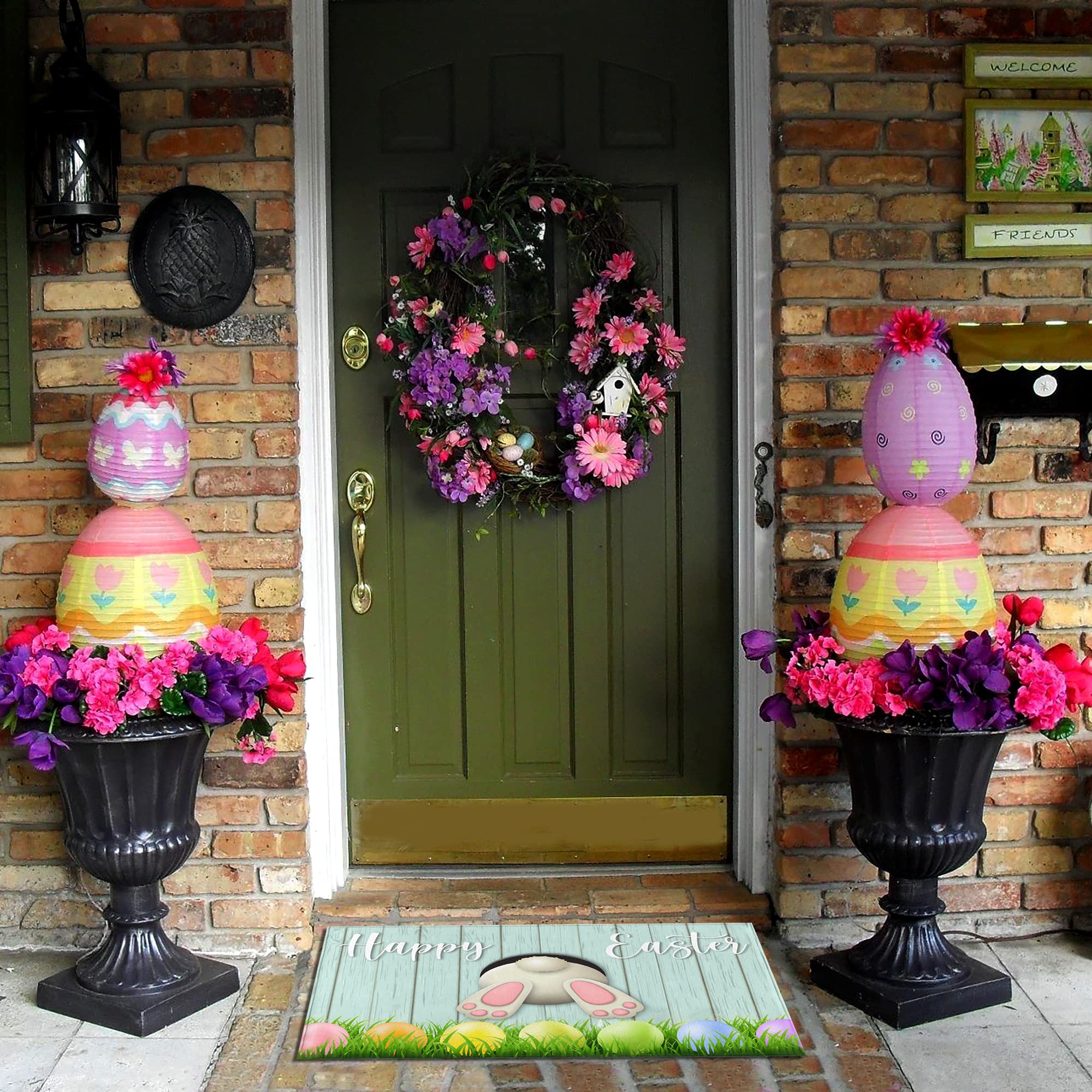 AUSTAB Easter gift-ready door mat suitable for neighbors and hosts.
