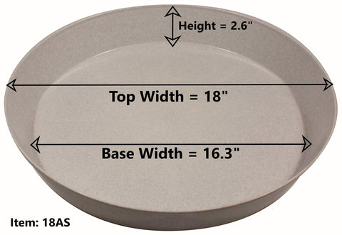 Austin Planter USA-made saucers offer durable plant protection