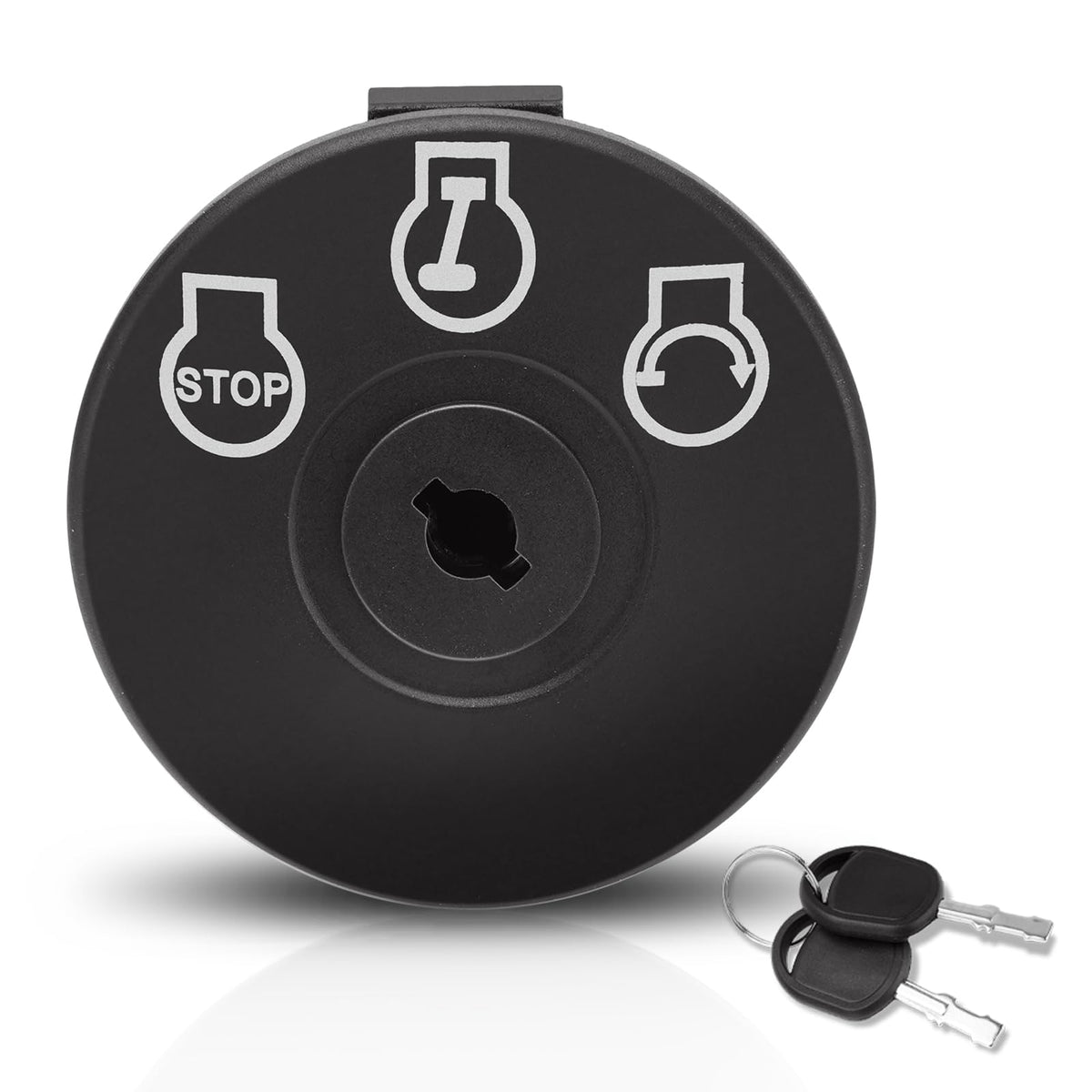 AUTOBABA ignition switch with five terminals for reliable mower starts