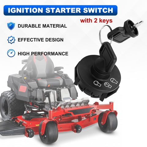 AUTOBABA ignition switch for Toro ZS series enables quick mower starts.