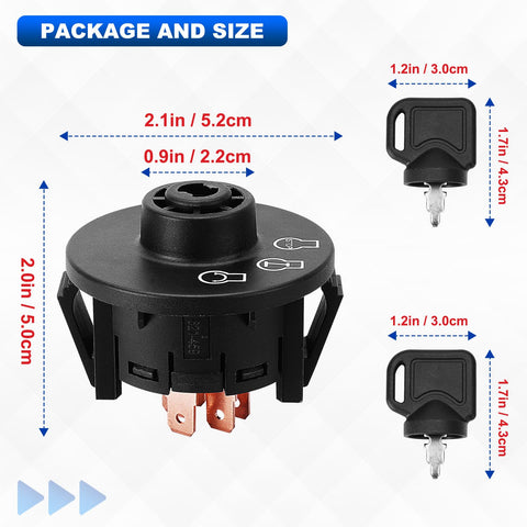 AUTOBABA ignition switch includes a 12-month warranty for confidence.