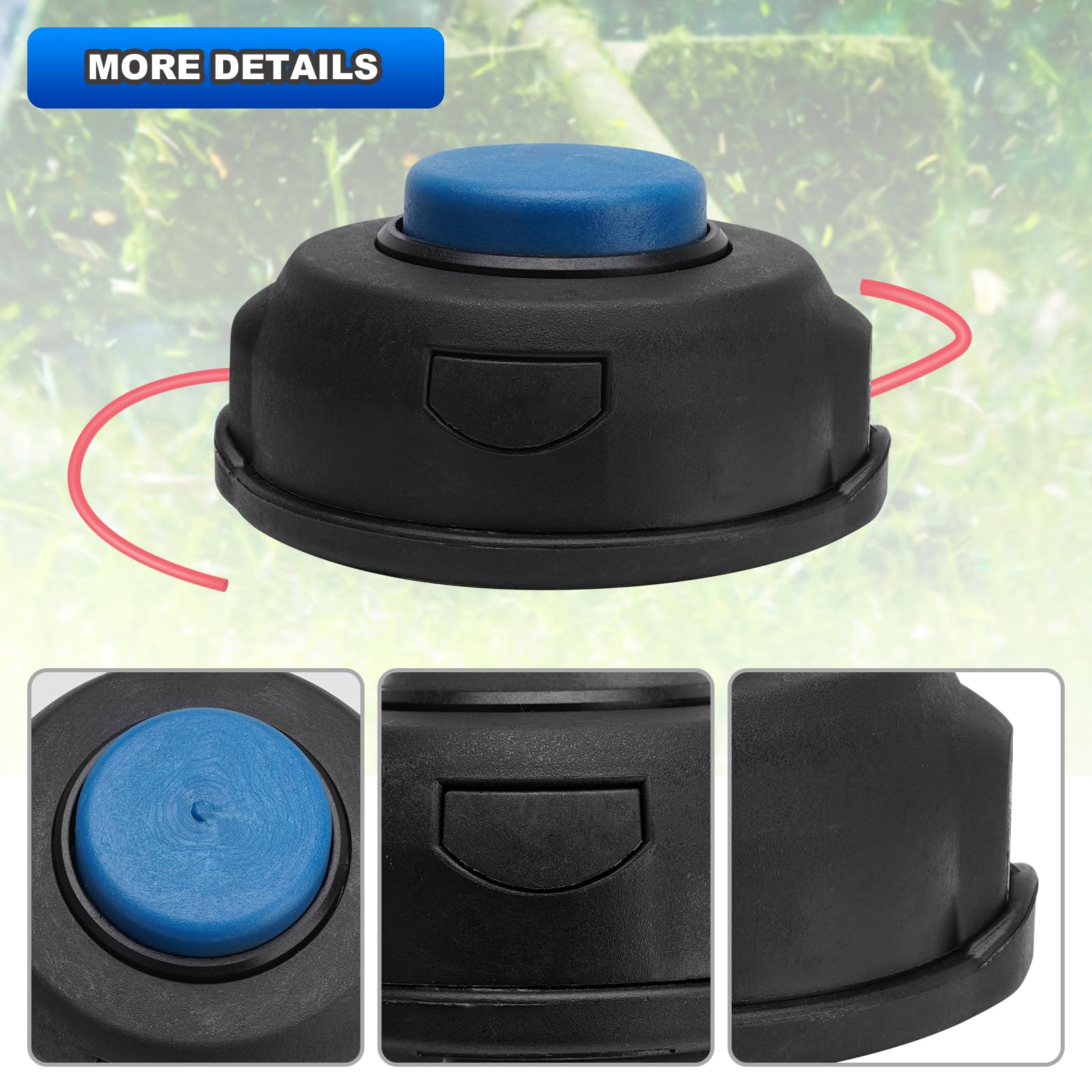 AUTOBABA supports 0.065–0.095 inch line gauges for flexible cutting options